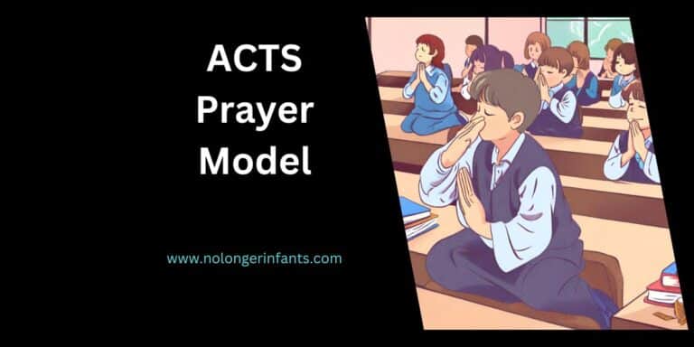 How to Use The ACTS Prayer Model to Transform Your Life