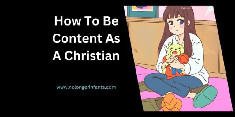 How To Be Content As A Christian