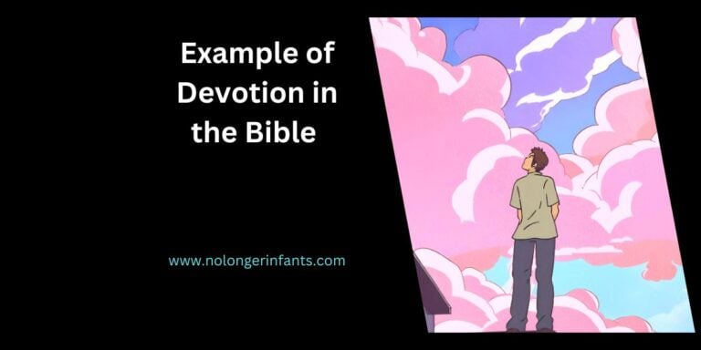 What Is an Example of Devotion in the Bible
