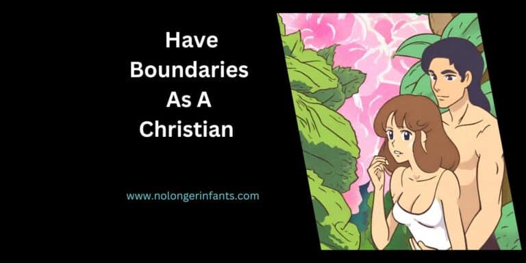 Examples of Boundaries In The Bible
